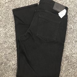 NEW Men’s Aeropostale Slim Straight Black Jeans 32x30