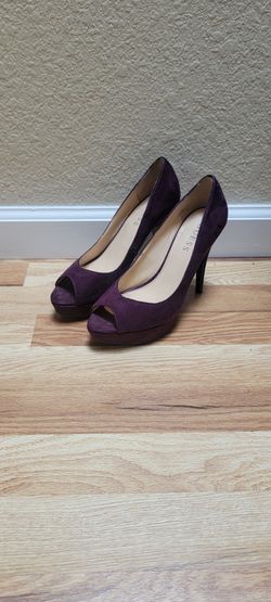 Suede Peeptoe Guess Heels 7.5