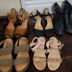 Used Shoes Sizes 8 1/2 And 9 $5 Each Pair