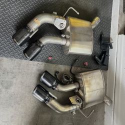 Camaro Corsa Valved Axle Back Exhaust 