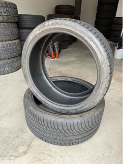 Pair 255/35/21 Michelin