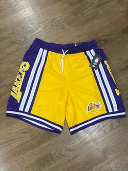 Men’s NBA LA Lakers Basketball Shorts