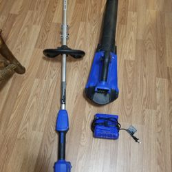 KOBALT   Blower and waywacker combo