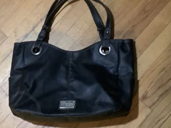 Black Leather Purse 