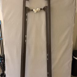 Full size bed frame + box spring