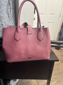 Aldo Pink Structured Tote Handbag