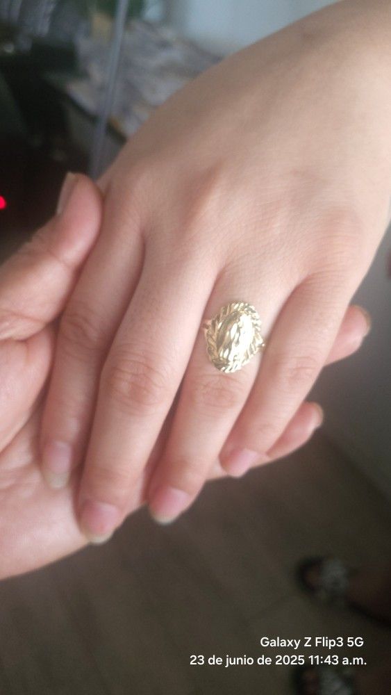 ring in 14k gold 7 1/2