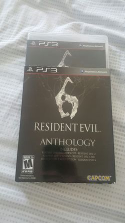Resident Evil 6 : anthology ( All Resident Evil games ) ps3