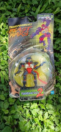 Vintage 1998 transformers beast wars transmitters 2 Optimus minor