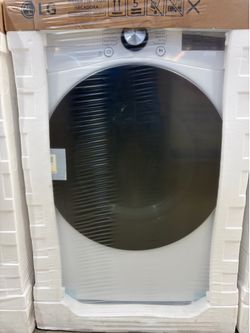 Brand New In Box LG DLEX4200W 7.4 Cu. Ft. Vented SMART Stackable Electric Dryer in White with TurboSteam and Sensor Dry Technology. MSRP $1299
