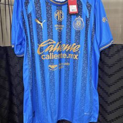 S,M,L,Xl,2XL,3XL,4XL slim fit available Soccer Chivas Guadalajara new jersey 3rd kid blue 2026 azul terser uniforme el rebaño sagrado New Jersey 20