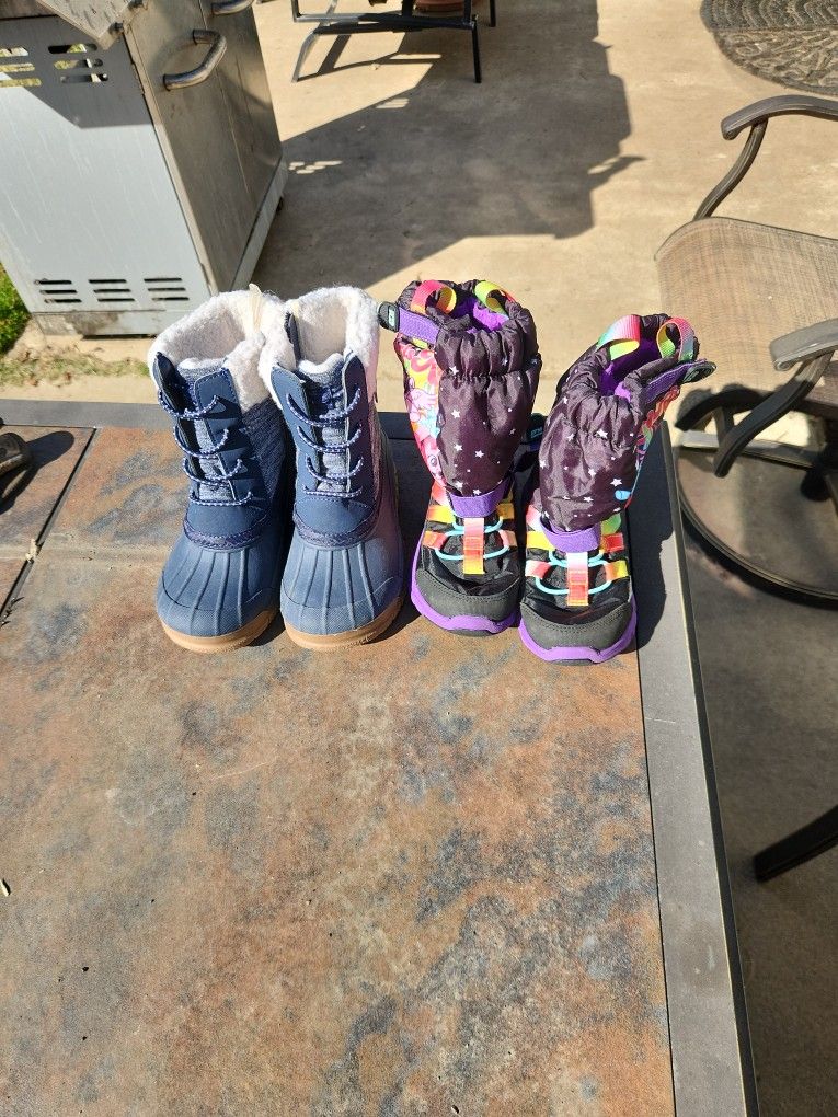 Snow Boots Kids Size 10