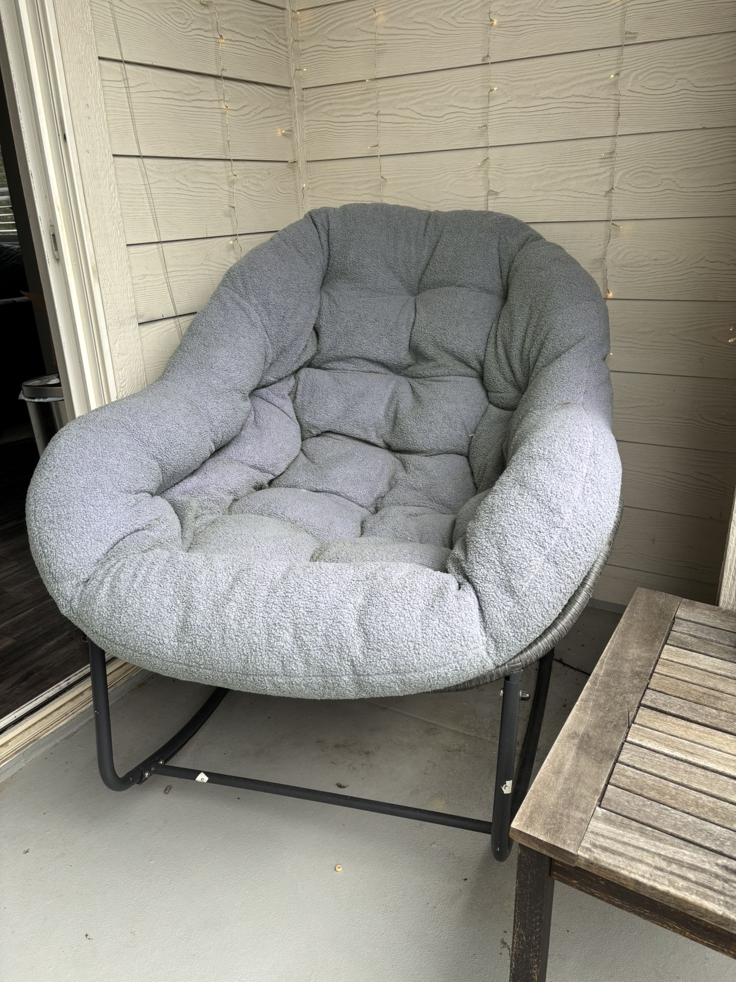 Plush Rocking chair