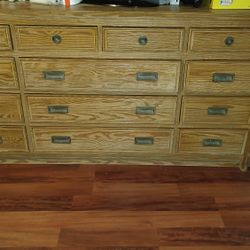 Vintage Henry Link Surfside Dresser And Tall Armoire