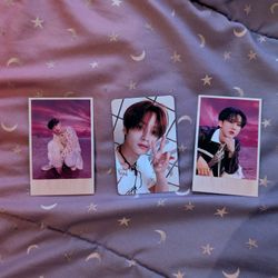 stray kids Rockstar photocards