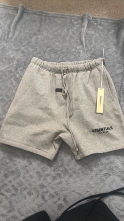 Size medium grey essentials shorts