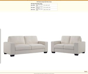 Nice sofa & loveseat
