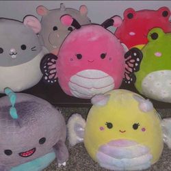 Seven 8inch Squishmallows New With Tags!