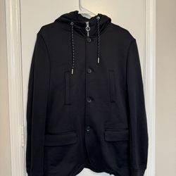 ARMANI EXCHANGE JERSEY Navy BLAZER Size M