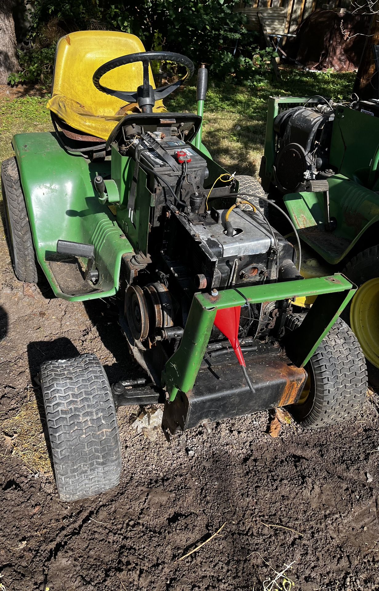 John Deere riding Lawn Mower 214 Model