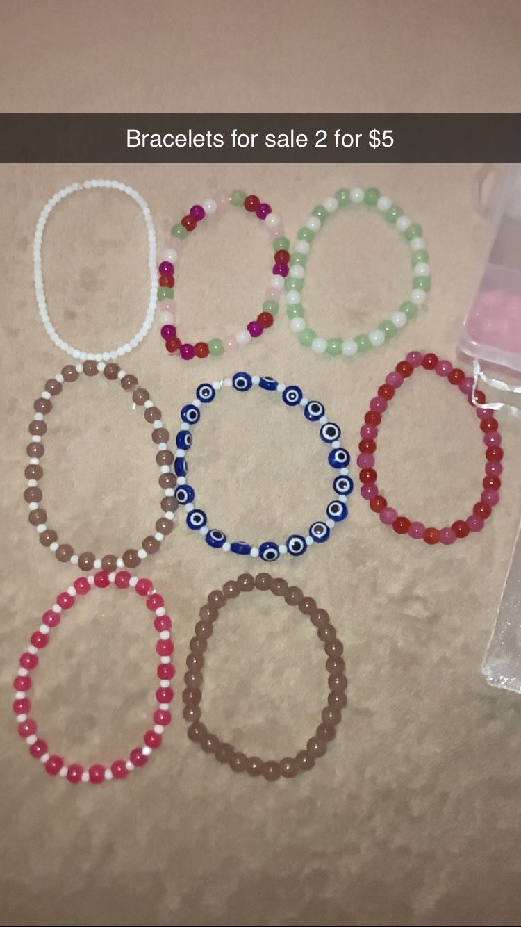 Handmade Bead Bracelets