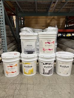 5 Gallon Paint Buckets - Interior Latex Paint - Low Odor, Zero VOC, Eco Friendly, Pallets Available