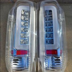 89-96 Ford F150 Bronco 89-98 F250 F350 LED Taillights Luces Traseras Calaveras Focos Luces