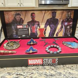 MCU Marvel Studios First Ten Years Jewelry Set 4,729 of 7,200