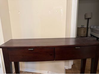Wooden console