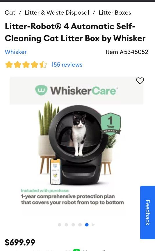 Cat Litter Box Self Cleaning