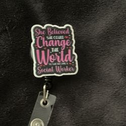 Social Worker Badge Reel