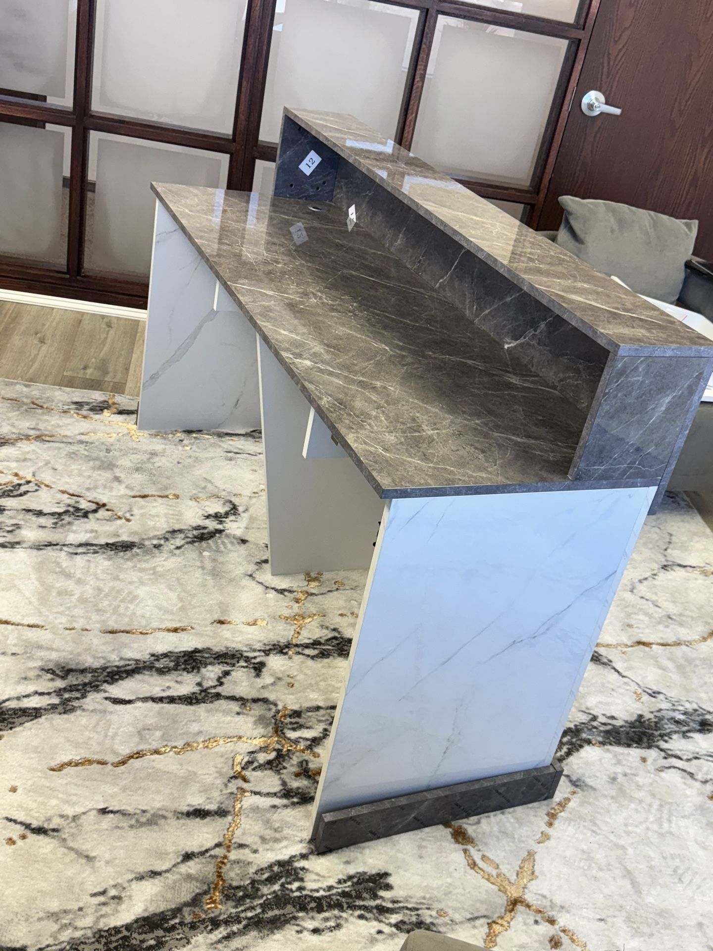Modern Reception Desk Brand New Never Used