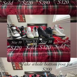 Jordan Retro Size 10 Size 10.5 Size 11