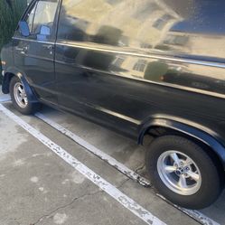 1976 Dodge Van Three On The Tree With A Slant Six Injured Shorty Van