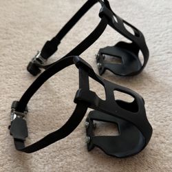 Toe Clip Pedal Adaptor For Competitive Riding, New, Never Used