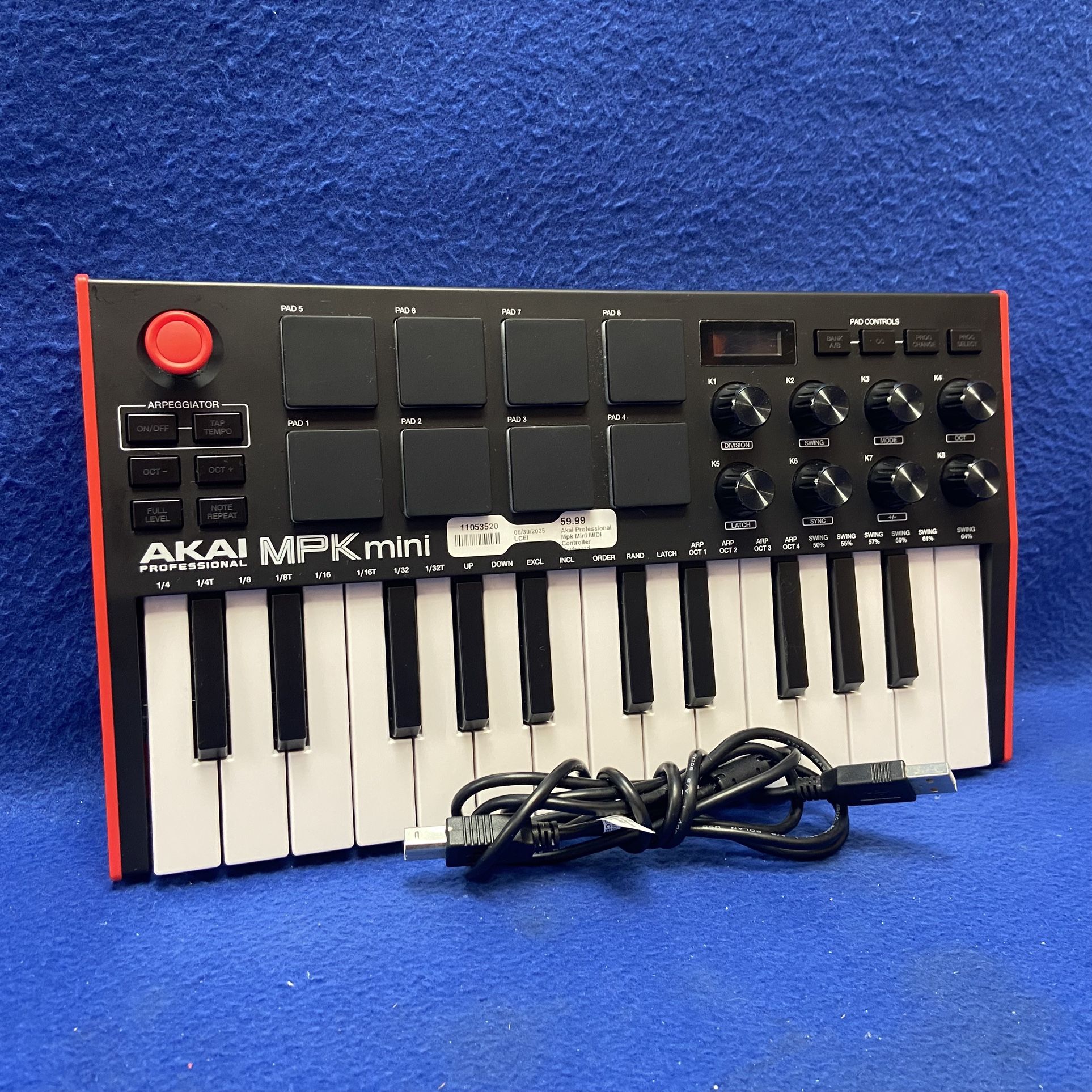 Akai Professional MPK Mini MIDI Controller Keyboard 11053520