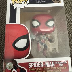 funko pop #913 spiderman no way home integrated suit