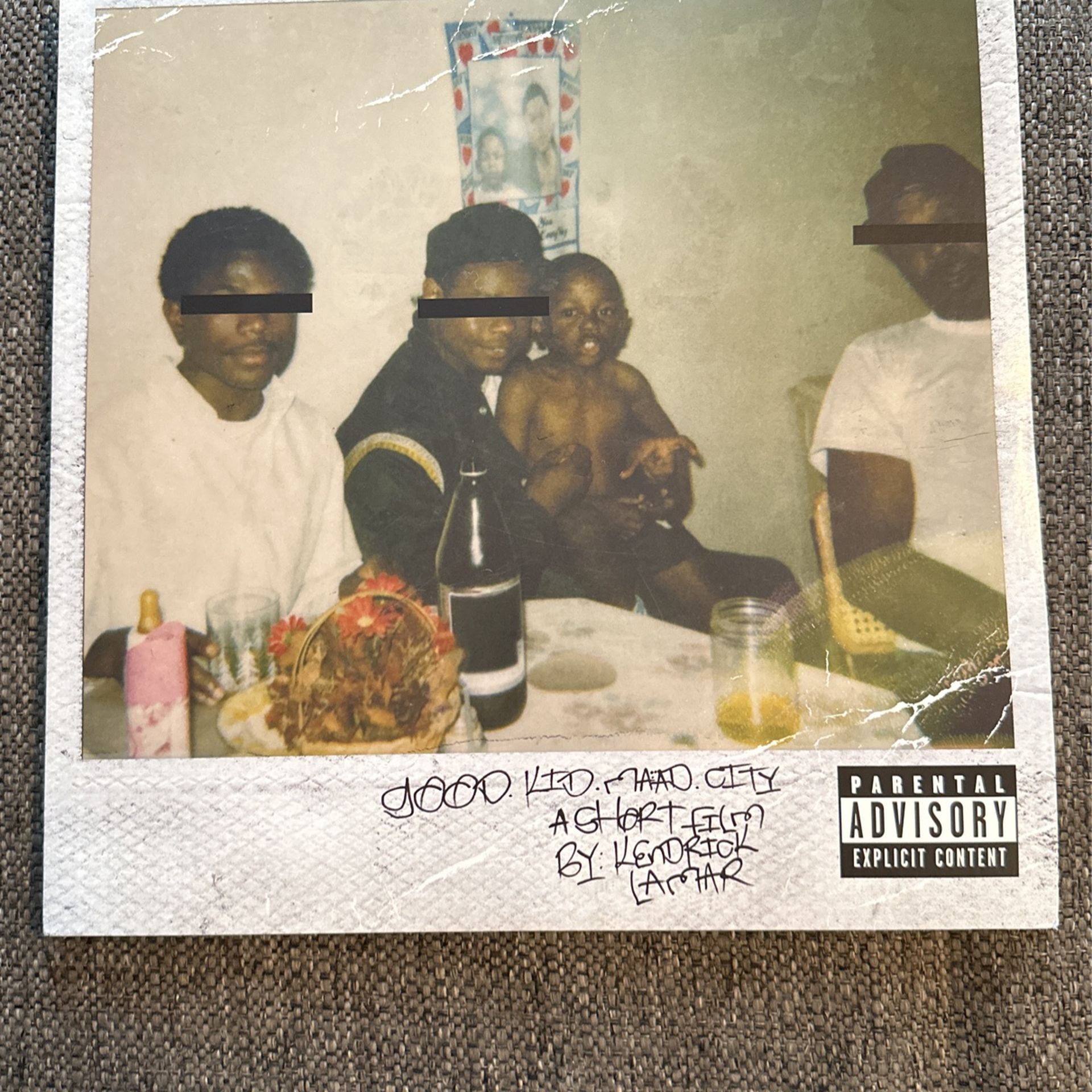 Good. Kid. Mad. City. - Kendrick Lamar vinyl.