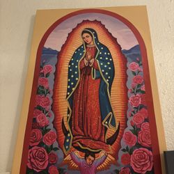 Virgin Mary frame