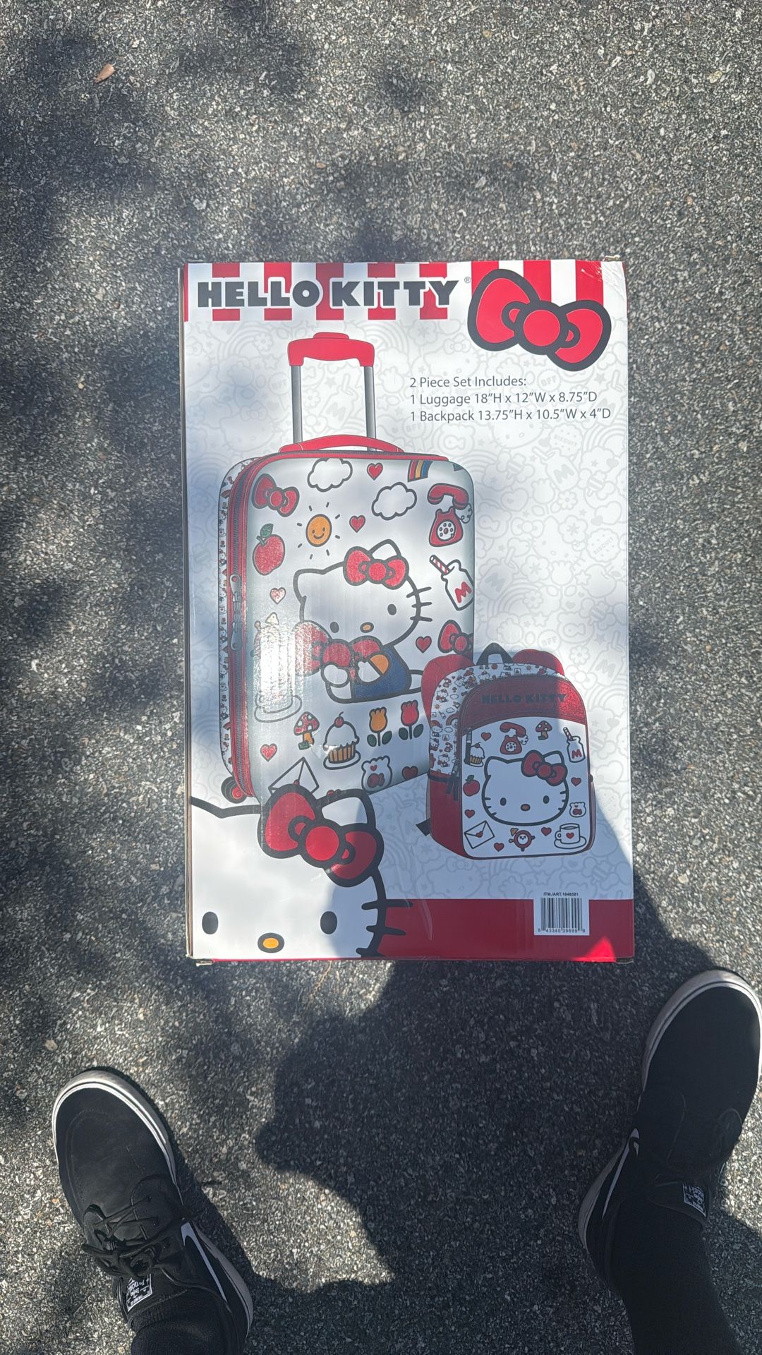 Hello Kitty Luggage Set