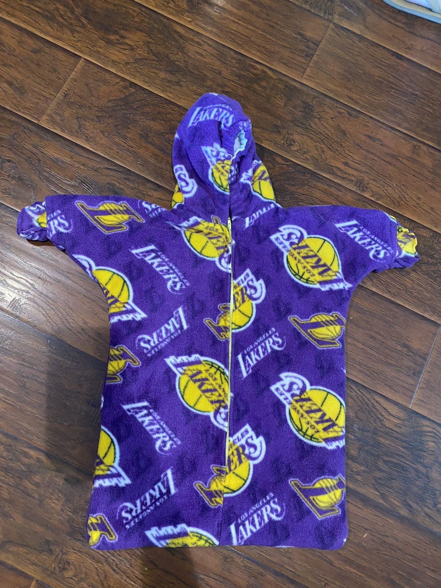 Lakers Baby Zip Up Robe
