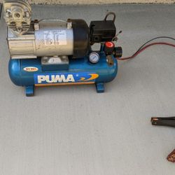 Puma 3/4 HP Air Compressor 12V Max PSI 125 