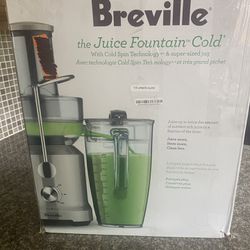 Breville juice fountain cold