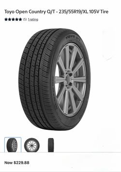 Toyo Open Country Q/T 235/55R19 XL 105V Tire