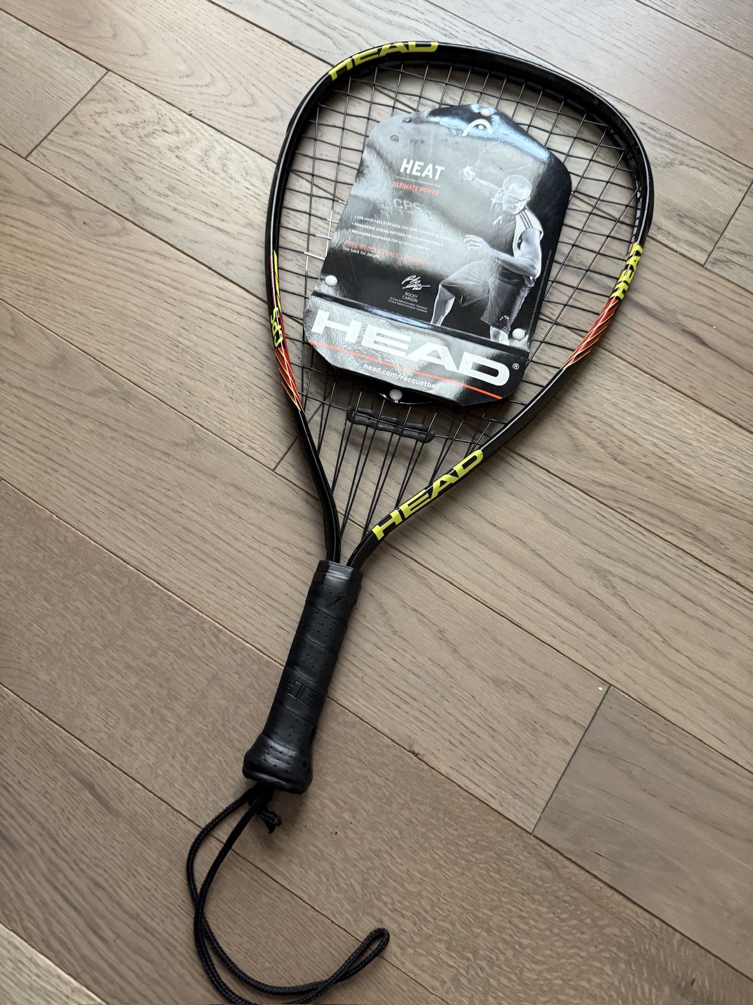 New HEAD Heat Racquetball Racket!