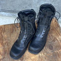 8" Firefighting Station Duty Boots, Size 8.5 EEE
