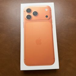 iPhone 17 Pro Max 2TB Orange Unlocked New Sealed With Receipt 