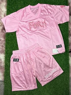 Pink chrome hearts jersey ( Look at Description)