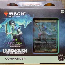 Magic The Gathering Death Toll Commander Deck