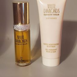 Elizabeth Taylor White Diamonds Perfume and Lotion 1oz / 3.3oz